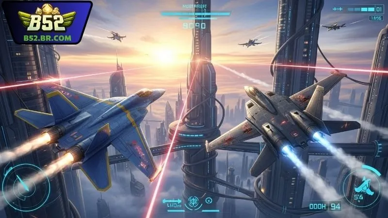 Đại chiến B52 - Tựa game bắn máy bay B52 thăng hàm kịch tính 3 Hệ số và kỹ năng quyết định tốc độ săn thưởng trong đại chiến B52