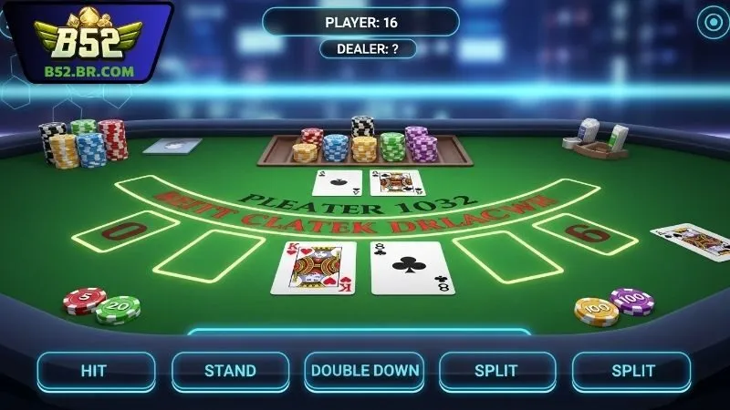 Trải nghiệm Xì dách B52 với nhịp chơi nhanh 